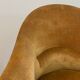 Fauteuil crapaud jaune