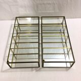 Pair of showcases