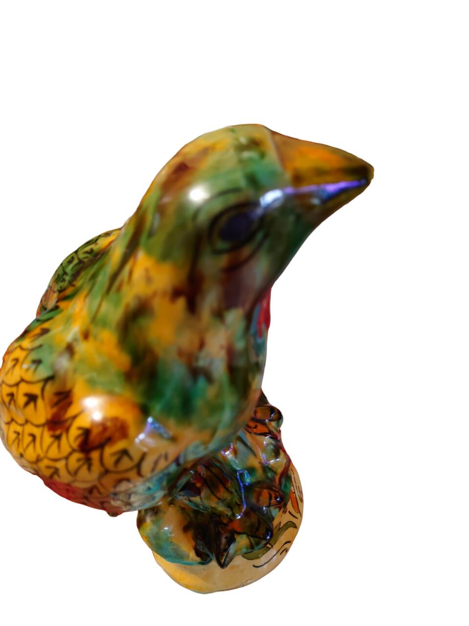 colorful ceramic eagle Mexico