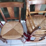 Straw chairs