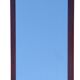 Vertical rectangular mirror in solid wood 118x75, brand Flabec, vintage.