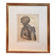 Old Print Engraving Lithograph Anatomy XIX Framed BOURGERY Lemercier