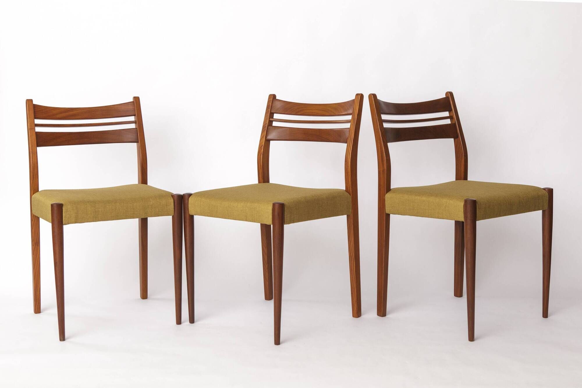 Set of 4 Vintage Teak Dining Chairs by Habeo, Germany – 1960s Mid-Century