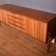 Restored 1960s Retro EON Elliots of Newbury Zebrano Sideboard Atomic Legs