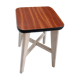 Tabouret bois et formica