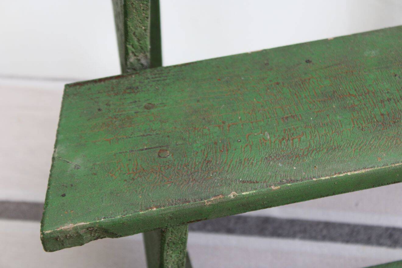 Wooden flower display stand