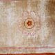 Handmade Chinese vintage carpet 64cm x 128cm 1970s