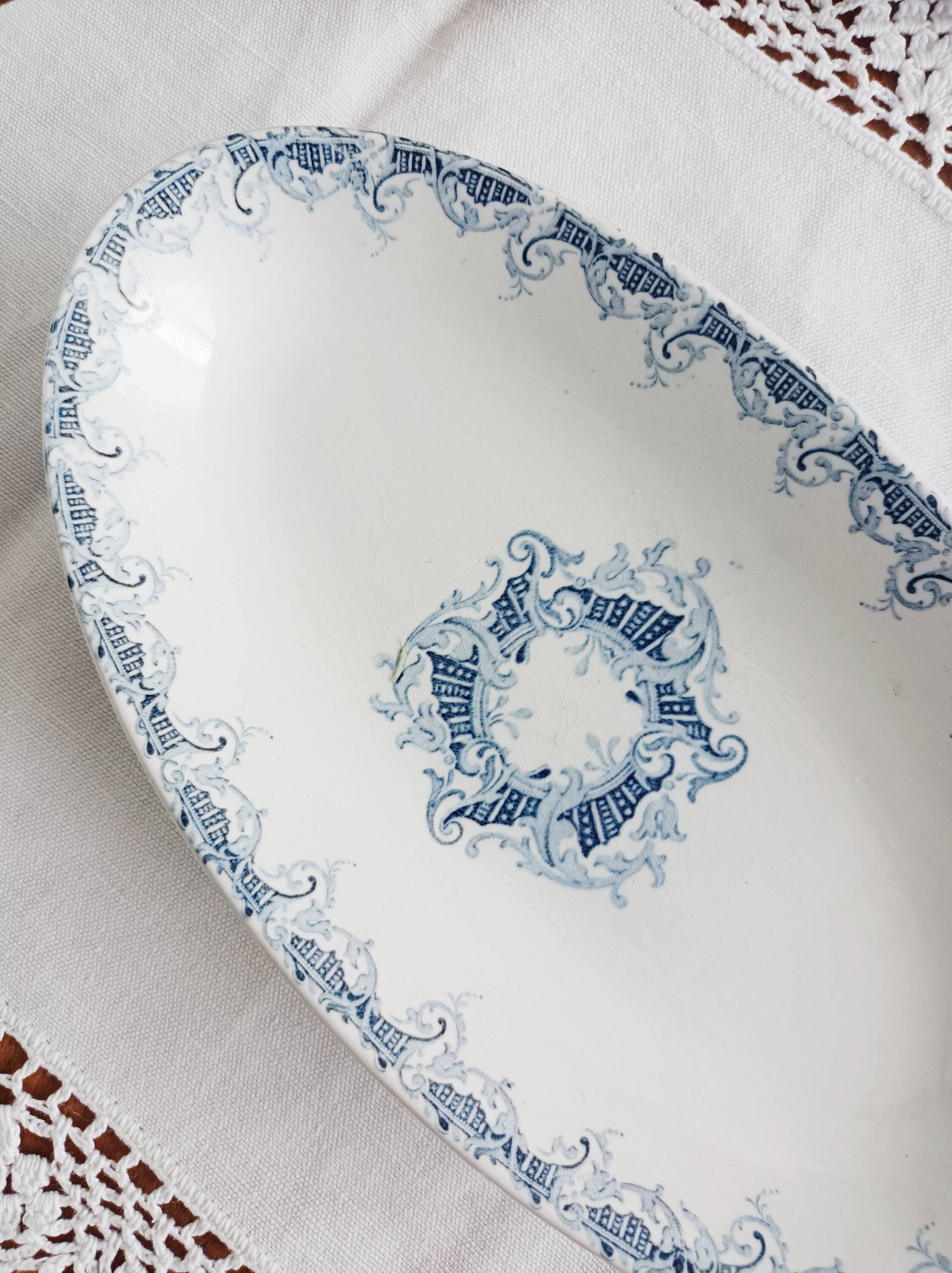 Iron earth ravier Lunéville KG Bordure