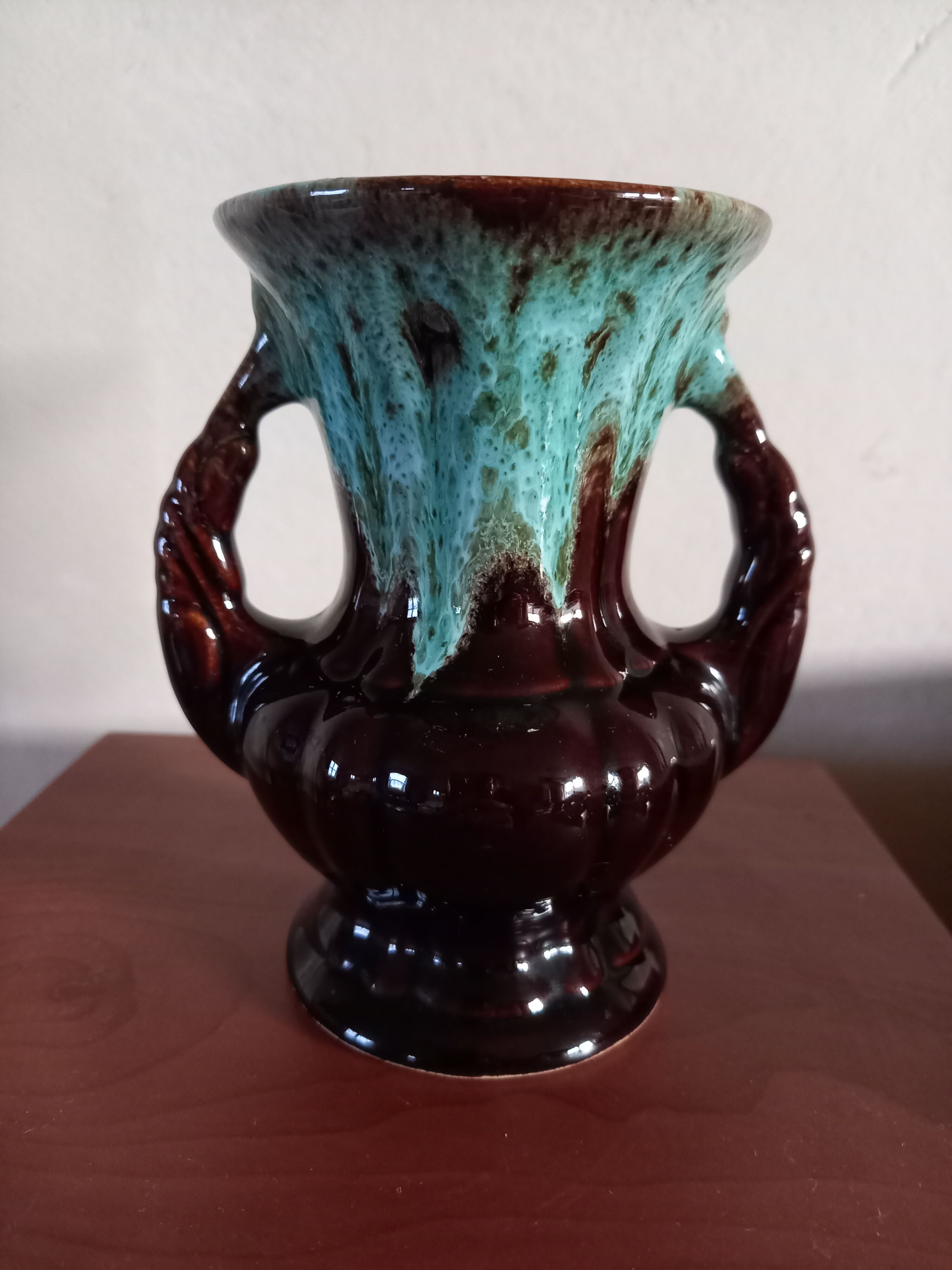 German ceramic vase Foreign vintage 60s
