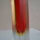 MURANO SOMMERSO VINTAGE MODERNIST VASE ERA FLAVIO POLISHED