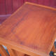 Wheeled service, wooden furniture