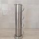 4 Grandes Tasses en inox et son support métallique
