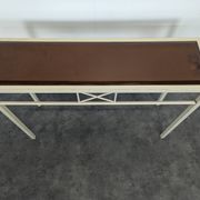 Console moderne bois et metal