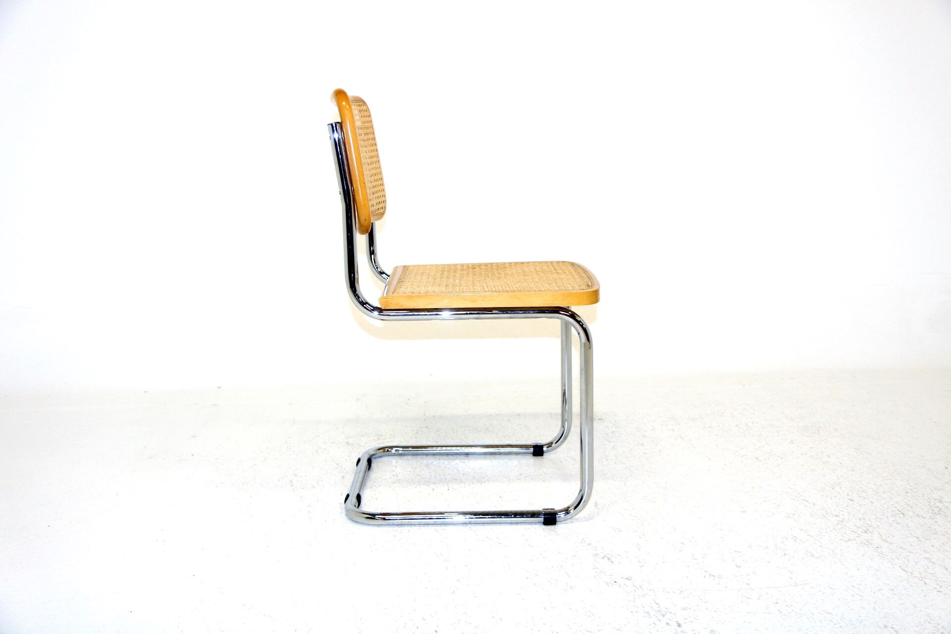 Set of 4 chairs "B32", Marcel Breuer, Italy, 1990