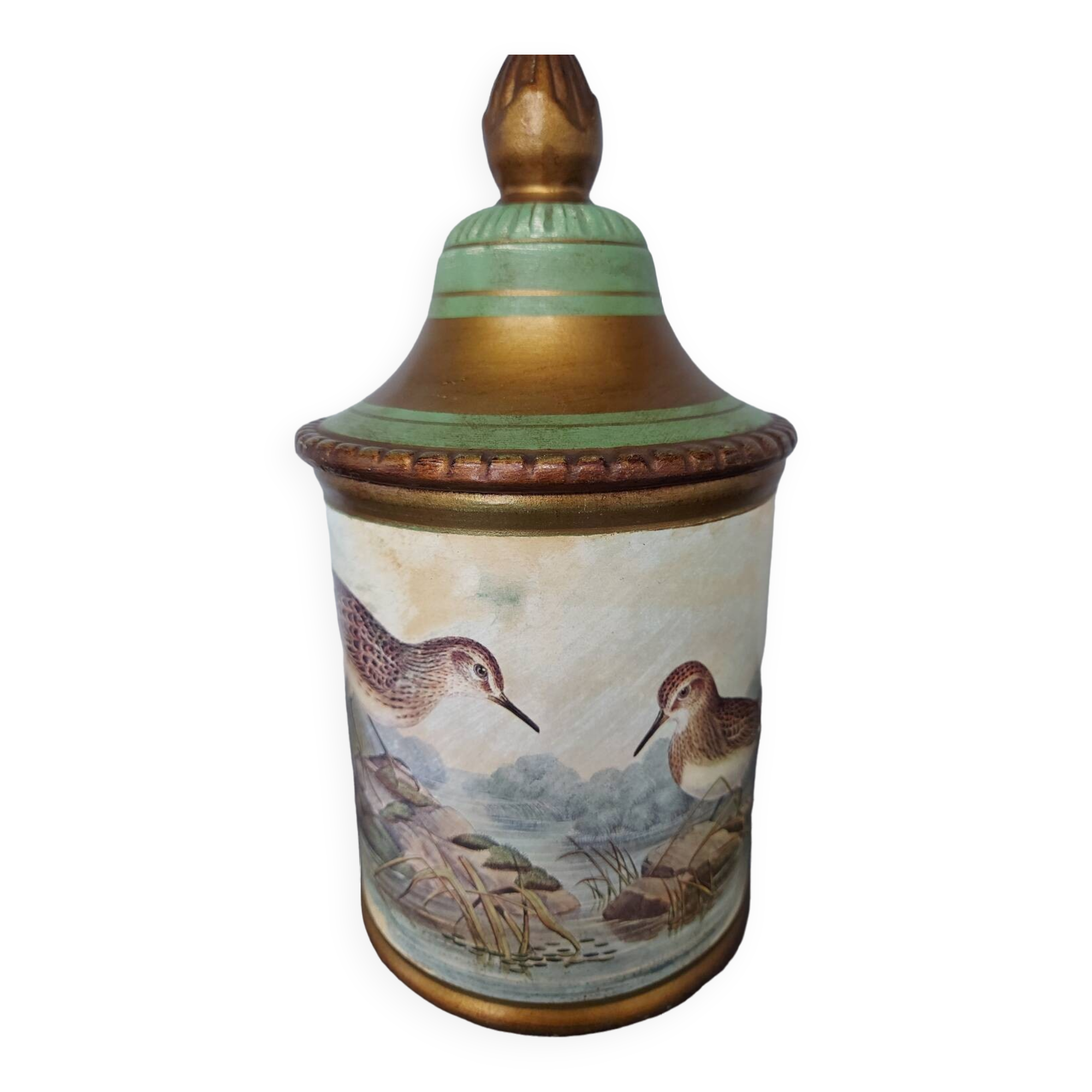 Old tobacco pot