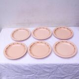 6 Betty Longwy soup plates