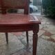 Chaise Cannes en bois sculpté style Louis XVI