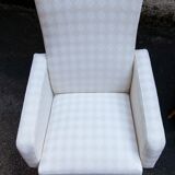 Pair of chairs 60s feet restored compass