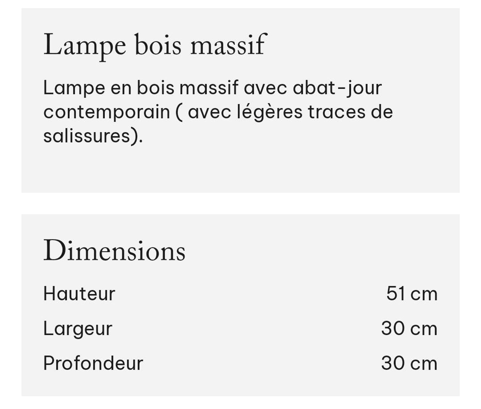 Table basse en bois