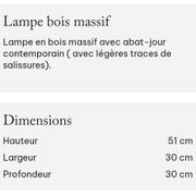 Table basse en bois