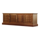 Vintage 1960/70s Danish Brutalist Light Oak Low Sideboard / Crezenda
