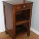 Dark oak side/bedside table