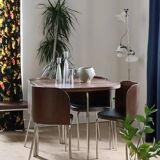 Vintage Ikea “Fusion” wooden table and chairs