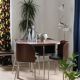 Table et chaises bois " Fusion" Ikea vintage
