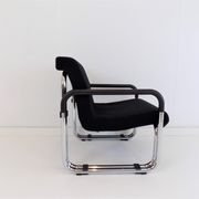 2 Cazzaro Bauhaus tubular steel armchairs