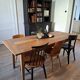 Walnut farmhouse table 200x80 8 people.