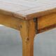 Antique French Farmhouse Dining Table in Oak with 2 Drawers