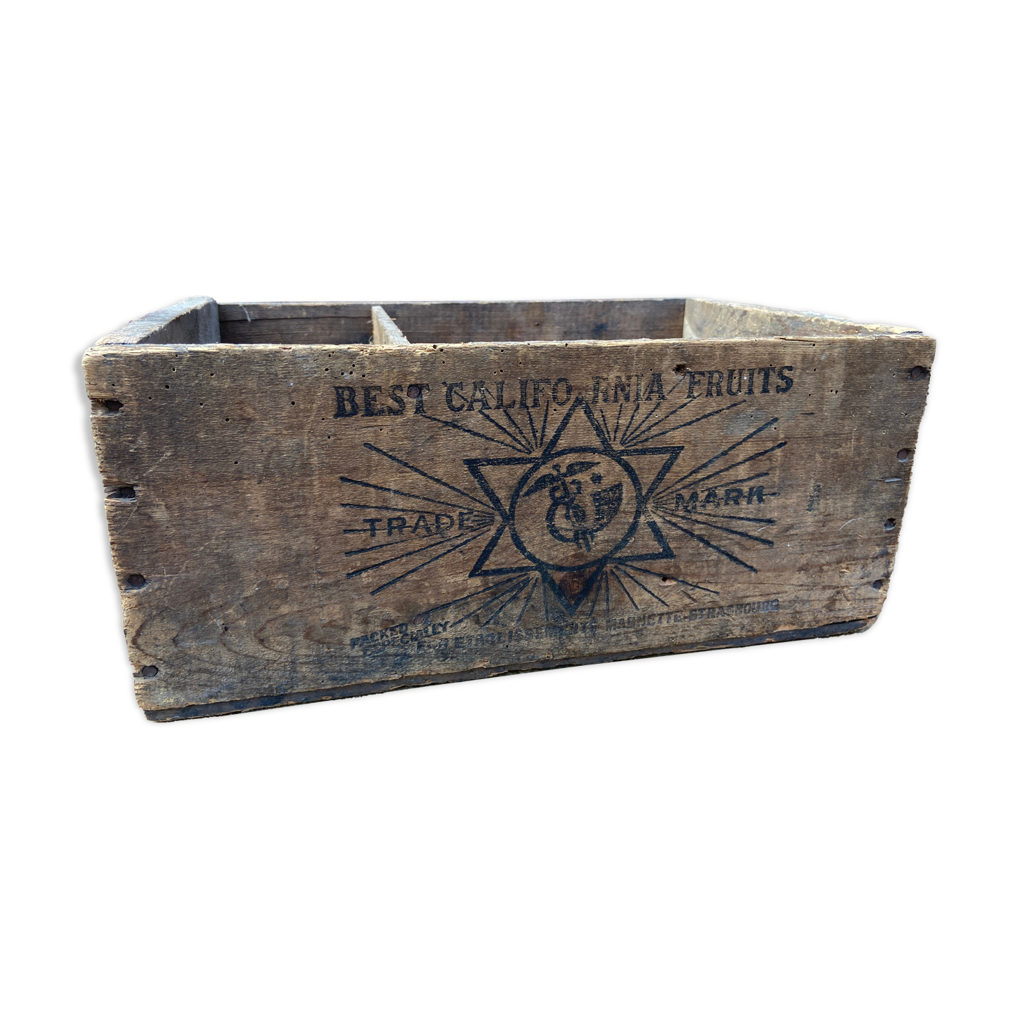 Vintage wooden case usa