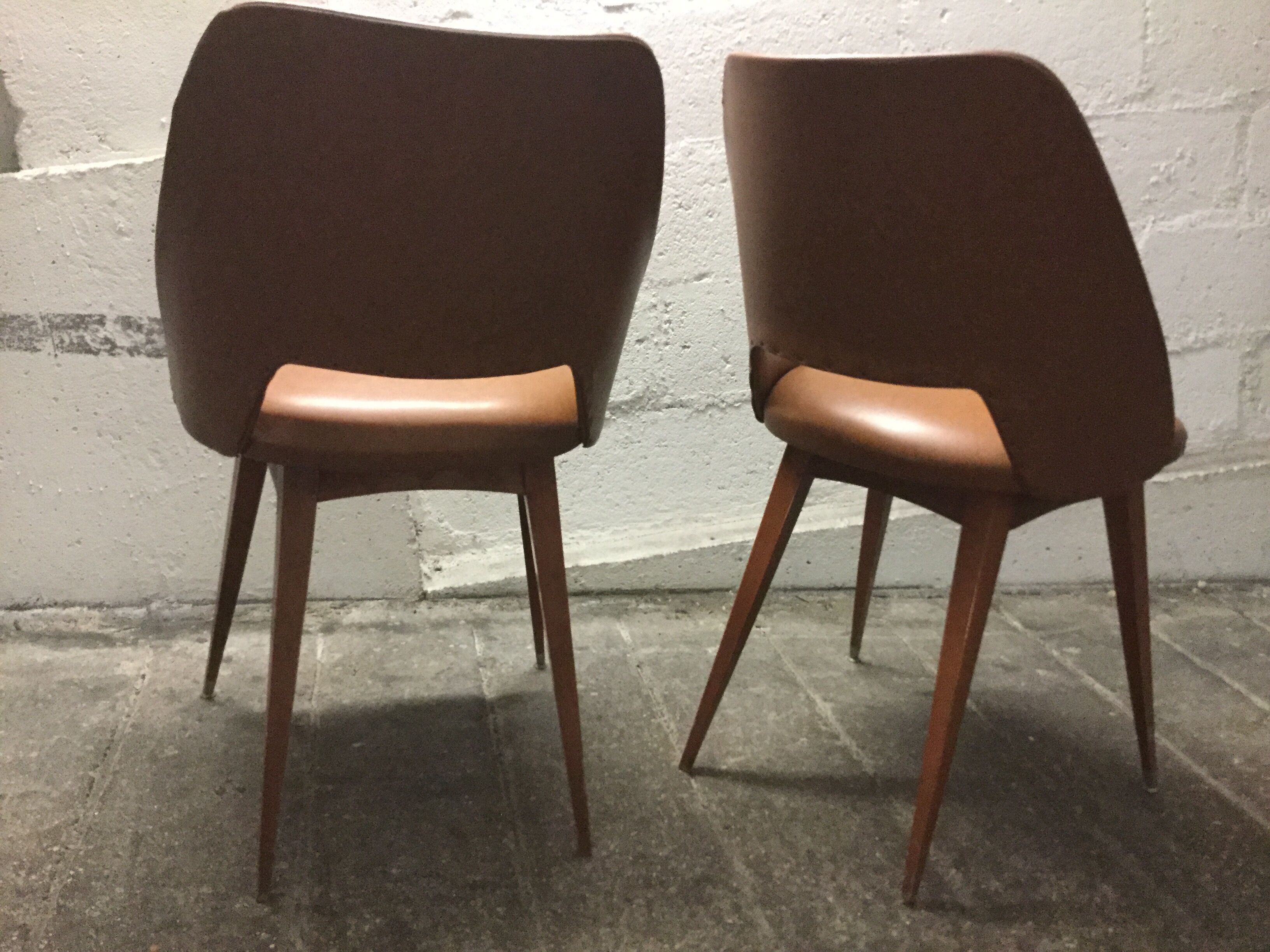 Vintage chairs of the 60s