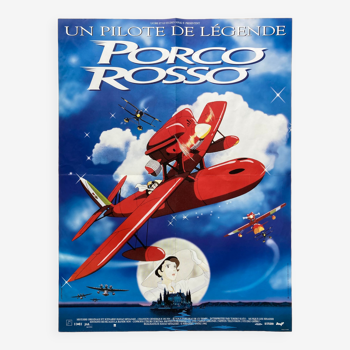 Original cinema poster "Porco Rosso" Miyazaki
