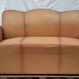 Vintage convertible moustache club sofa