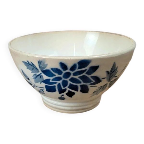 Bol ancien Digoin Sarreguemines – décor bleu