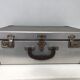 Vintage aluminum suitcase, 1960