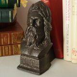 Pair of channels head of eastern bearded man