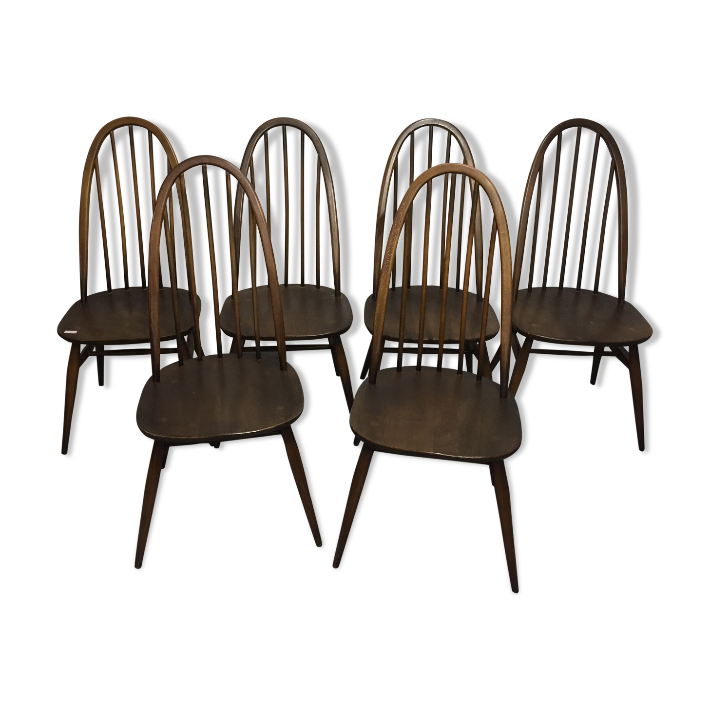 Série de 6 chaises Ercol