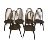 Série de 6 chaises Ercol