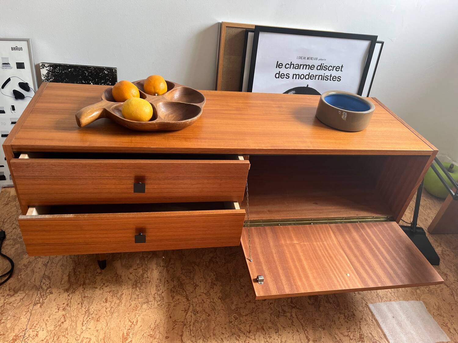 Teak sideboard, 1960s