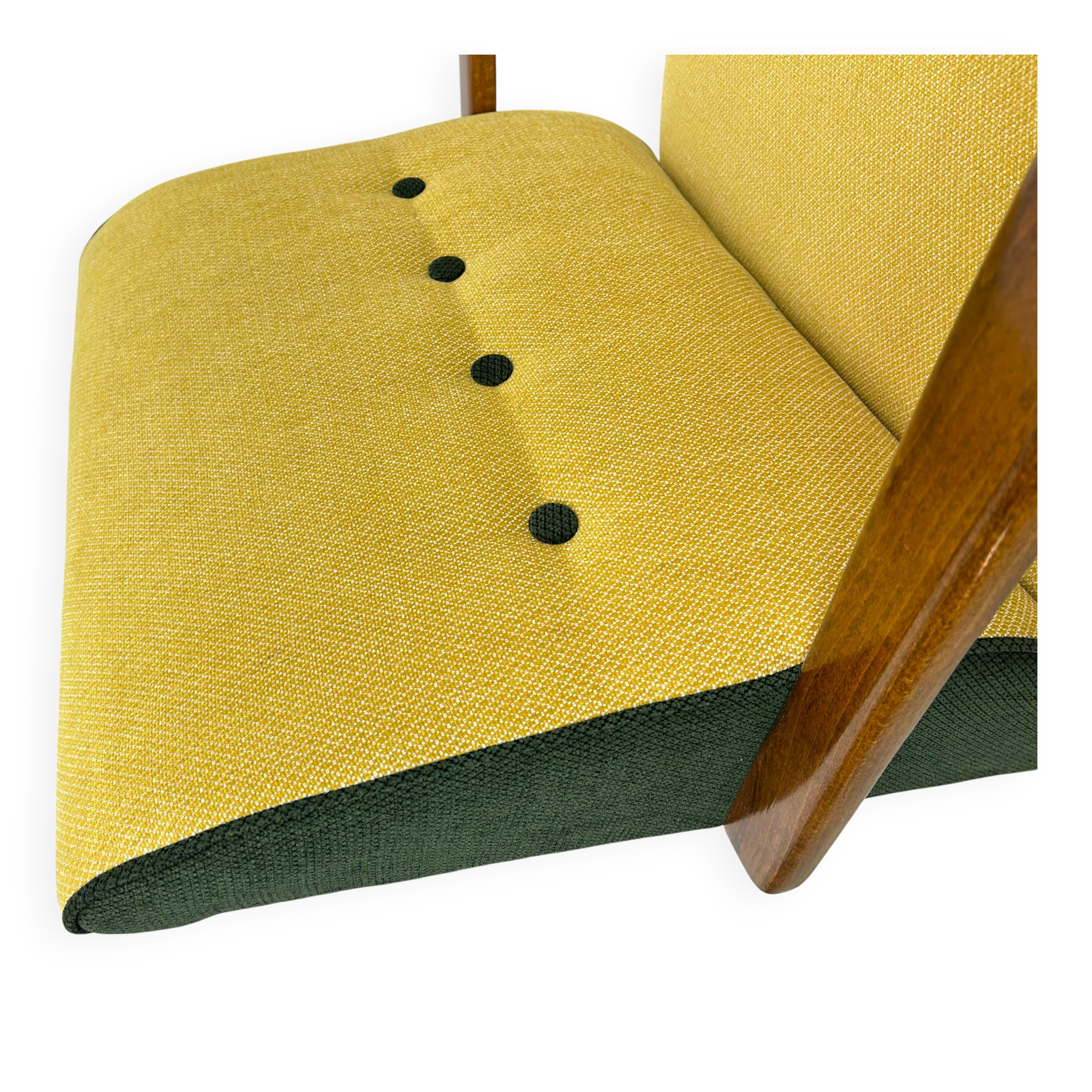 Duocolor armchairs by Jindřich Halabala