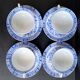 Magnifique lot de Tasses & Soucoupes China Blau - Tuppack Tiefenfurt