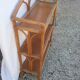 Rattan shelf