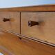 Midcentury Alfred Cox console in walnut, modern, danish style, vintage, scandinavian