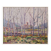 Post Impressionist Landscape - Oil on Canvas