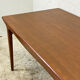 Scandinavian dining table extendable vintage 60's