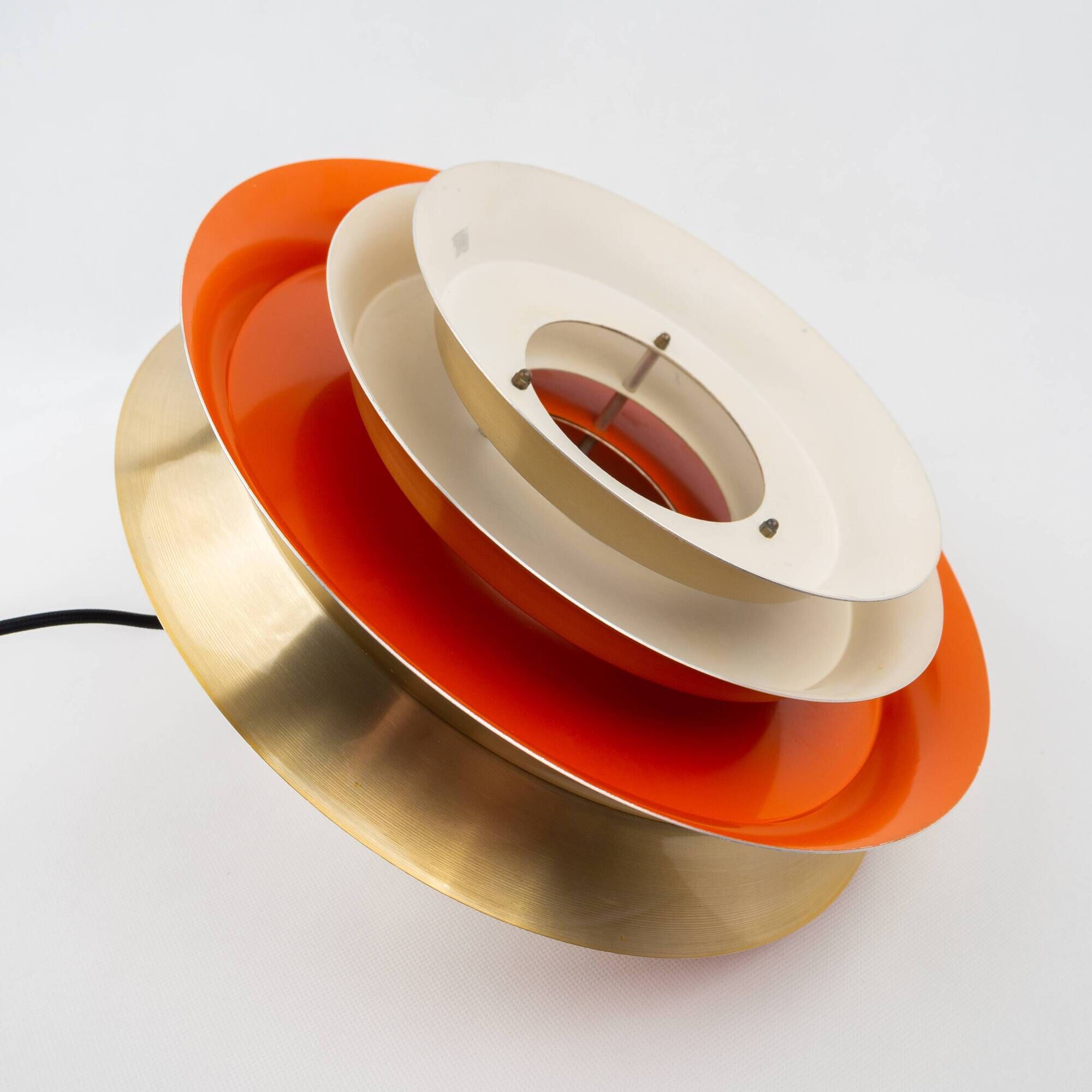 Swedish vintage pendant lamp Trava by Carl Thore, Granhaga, 1960s