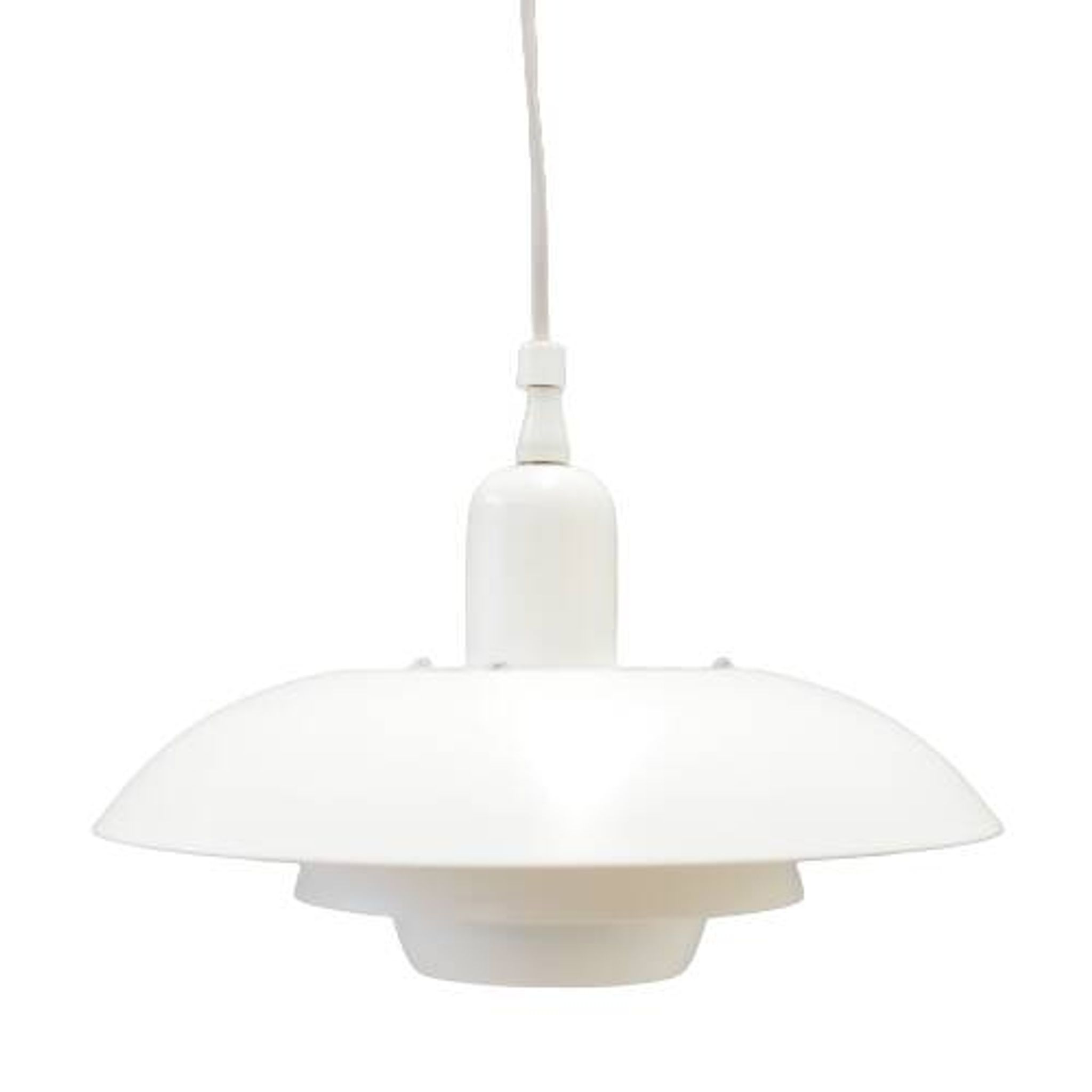 Lampe suspendue, design danois, années 1970, production : Danemark