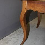 Louis XV Style Table in Walnut, Late 19th Century